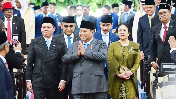 Presiden Prabowo Subianto pada Sidang Tahunan MPR RI dan Sidang Bersama DPR RI-DPD RI 2026. Foto: Setpres Presiden Prabowo Subianto pada Sidang Tahunan MPR RI dan Sidang Bersama DPR RI-DPD RI 2026. Foto: Setpres