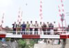 Jembatan 15,3 Meter di Pasir Jaya Diresmikan, DPRD Kota Bogor Soroti Dampaknya ke Warga Wakil Ketua II DPRD Kota Bogor Zenal Abidin bersama sejumlah pihak saat peresmian Jembatan Garuda King Ago Batu Tapak di Pasir Jaya. Foto: Humpro