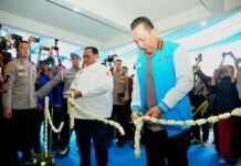 Kapolri Resmikan Gedung KSPSI AGN Jatim