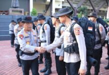 Polri Berangkatkan 403 Personel Satgas Edukasi Karhutla ke Delapan Polda