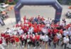 Telkomsel dan FITA Kumpulkan Komunitas Lari di Blok M, Sambut HUT ke-81 RI lewat JawaraFit Telkomsel dan FITA Gelar JawaraFit Running Road to Merdeka Run di Blok M, Jakarta Selatan. Foto: Telkomsel