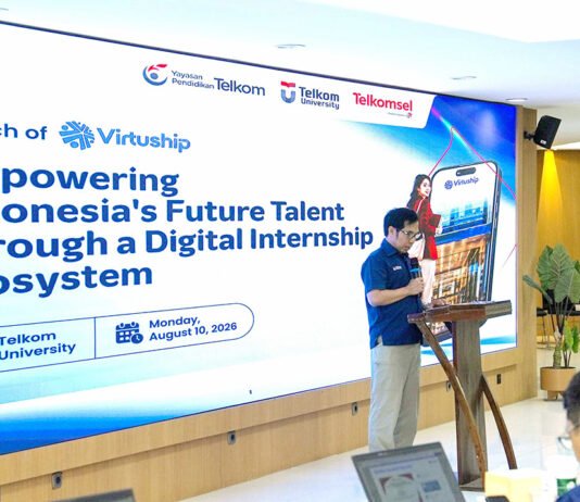 Tak Cuma Magang, Telkomsel Buka Virtuship untuk Mahasiswa Rasakan Proyek Kerja Nyata Telkomsel Luncurkan Virtuship, Platform Magang Virtual Berbasis Proyek untuk Mahasiswa. Foto: Telkomsel