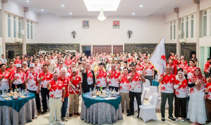 Wali Kota Bogor Dedie A. Rachim menghadiri Opening Ceremony Festival Merah Putih 2026 di Makorem 061/Suryakancana, Kota Bogor (dok. Pemkot Bogor)