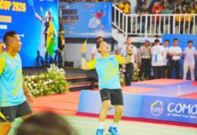 Kapolri dan Bahlil Kembali Satu Lapangan, Duel Persahabatan Jadi Penutup Meriah Kapolri Cup 2026 Kapolri Jenderal Listyo Sigit Prabowo dan Menteri ESDM Bahlil Lahadalia mengikuti laga persahabatan pada penutupan Kapolri Cup 2026 di Jakarta. (Dok.Polri)