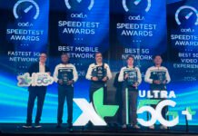 XL Rebut Predikat Jaringan Terbaik Indonesia 2026, Persaingan Operator Masuk Babak Baru Ki-ka Direktur & Chief Technology Officer XLSMART, Shurish Subramaniam, Presiden Direktur & CEO XLSMART, Rajeev Sethi, Senior VP Sales EMEA & APAC Ookla Chafiq Traboulsi, Direktur & Chief Commercial Officer, David Arcelus Oses, dan Direktur & Chief Strategy & Home Business XLSMART, Feiruz Ikhwan bin Abdul Malek berbincang dalam acara Press Conference Selebrasi XL Raih Predikat Jaringan Terbaik di Indonesia 2026 di Jakarta, Senin (3/8/2026).