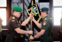 Tiga Yonif Beralih ke Kostrad, Kasad Soroti Kesiapan Satuan Hadapi Tugas yang Kian Dinamis Kasad Jenderal TNI Maruli Simanjuntak Pimpin Alih Kodal Tiga Yonif ke Kostrad (Dok. TNI AD)