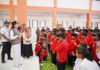 Gubernur Sherly Datangi Sekolah Rakyat di Halmahera Barat, Titip Pesan Pendidikan Jadi Jalan Mengisi Kemerdekaan Gubernur Maluku Utara Sherly Tjoanda Laos memberikan motivasi kepada siswa saat MPLS di Sekolah Rakyat Terintegrasi 3 Halmahera Barat. (Dok. Istimewa)