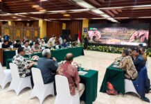 Strategi Baru Konservasi Gajah Disusun, Mitigasi Konflik Manusia dan Satwa Jadi Sorotan Peserta mengikuti konsultasi publik penyusunan Strategi dan Rencana Aksi Konservasi (SRAK) Gajah Sumatera dan Gajah Kalimantan di Jakarta. (Dok. Kementerian Kehutanan)
