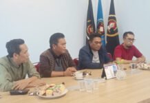 Jelang Konferprov PWI Jabar, Kang Andy Bawa Gagasan Wartawan Tak Cukup Jago Menulis Calon Ketua PWI Jawa Barat H. Hardiyansyah atau Kang Andy saat bersilaturahmi dengan pengurus PWI Kota Bogor, Jumat (7/8/2026). Foto: PWI