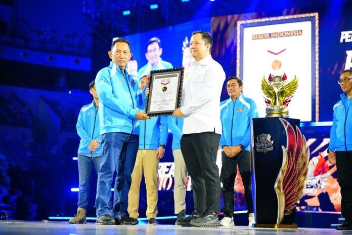 Kapolri Jenderal Listyo Sigit Prabowo Menutup E-Sports Kapolri Cup 2026 di Indonesia Arena, Jakarta. Foto: Polri