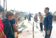 Tolak Rujuk, Perempuan di Mesuji Ditembak Mantan Suami di Pasar Tempat Kejadian Perkara Penembakan Perempuan di Mesuji. Foto: Polri