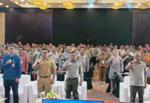 Rakortek BNPB Digelar di Bogor, Sinkronisasi Pusat-Daerah Jadi Kunci Hadapi Risiko Bencana Peserta Rakortek BNPB 2026 saat mengikuti forum penanggulangan bencana di Kota Bogor. Foto: Harnas.id