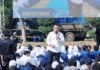 7.269 Maba ITS Dikukuhkan, Cak Eri Titip Estafet Kepemimpinan Indonesia Wali Kota Surabaya Dr Eri Cahyadi ST MT menyerukan pada maba ITS untuk bisa meneruskan estafet kepemimpinan strategis yang membawa kemajuan Indonesia. Foto: Humas ITS