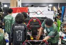 Anargya ITS Bawa Pulang Tiga Gelar dari FSAE Japan 2026, Mark 6.0 Tampil Menonjol Tim Anargya ITS ketika mempersiapkan mobil andalannya Mark 6.0 sebelum perlombaan dimulai. Foto: Humas ITS