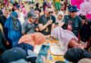 Bukan Sekadar Bantuan, Tim Bogor Peduli Bencana Ajak Warga Aceh Tamiang Rayakan Kemerdekaan Tim Bogor Peduli Bencana bersama warga dan anak-anak Desa Lintang Bawah, Aceh Tamiang, dalam kegiatan lomba menyambut HUT ke-81 Kemerdekaan RI. (Dok. Pemkot Bogor)