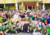 Apel Kebangsaan di Bogor: Hoaks hingga Narkoba Jadi Sasaran Komitmen Bersama Pemkot Bogor bersama Forkopimda dan masyarakat mengikuti Apel Kebangsaan Jaga Rawat Jawa Barat di Mapolresta Bogor Kota. Foto: Pemkot Bogor