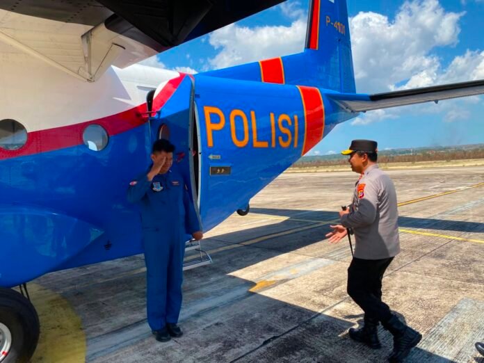 Gempa NTT, Kapolda Terbang ke Sikka, Mabes Polri Kirim 100 Personel Korbrimob. Foto: Harnas.id