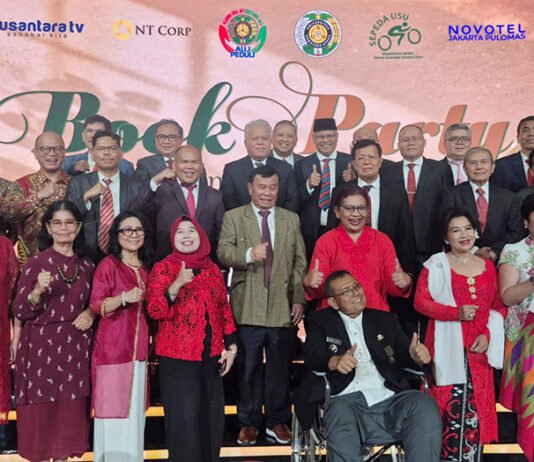 70 Penulis Alumni USU Berkumpul di Book Party AUJP, Dari Karya hingga Kontribusi untuk Kampus Rektor Universitas Sumatera Utara (USU) saat ini adalah Prof. Dr. Muryanto Amin, S.Sos., M.Si. Foto: Harnas.id