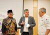 BPKH dan Bank Muamalat Bahas Layanan Haji Digital di Medan BPKH dan Bank Muamalat membahas pengembangan layanan haji dalam Synergy Roadshow 2026 di Medan. Foto: BPKH