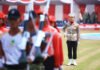 Kapolresta Balikpapan Masuk Seleksi Akhir Komandan Upacara HUT ke-81 RI di Istana Kapolresta Balikpapan Kombes Pol Jerrold Hendra Yosef Kumontoy mengikuti proses seleksi calon Komandan Upacara HUT ke-81 RI di Istana. Foto: Polri