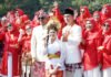 Usai Upacara HUT ke-81 RI, Pelajar SMPN 1 Bogor Nyanyikan Serbukatif di Lapangan Sempur Pelajar SMPN 1 Bogor Sandrica Elana Mazea Membawakan Lagu Serbukatif di Lapangan Sempur. Foto: Pemkot Bogor