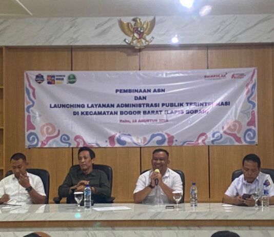 Kecamatan Bogor Barat Luncurkan Lapis Bobar, Layanan Publik Berbasis WhatsApp