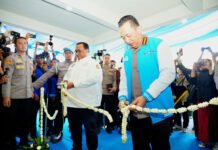 Tiga Dekade Mangkrak, Gedung KSPSI AGN Jatim Akhirnya Diresmikan Kapolri Kapolri Listyo Sigit Prabowo Meresmikan Gedung DPD KSPSI AGN Jawa Timur. Foto: Polri