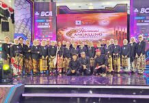 Alunan Indah Angklung Srikandi Bogor Baru Meriahkan Semarak HUT Botani Square ke-20 Angklung Srikandi Bogor Baru Tampil Meriahkan HUT Botani Square ke-20. Foto: Harnas.id/Utami Setio
