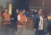 KPK Bongkar Alur Dugaan Suap HGB di Bogor, Delapan Orang Jadi Tersangka para tersangka usai diperiksa. Foto: Istimewa