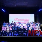 Peserta IndonesiaNEXT Summit 2026 mempresentasikan solusi digital berbasis AI di Jakarta. Foto: Telkomsel