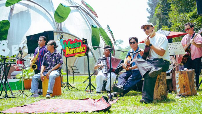 Suasana Bersuara Vol. 1 di Ecodome Kebun Raya Bogor. Foto: KRB
