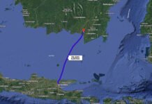 Kapal Virgo Transport 8 Rute Surabaya–Banjarmasin Bawa 240 Penumpang Hilang Kontak di Laut Jawa Ilustrasi Rute Kapal Virgo Transport 8 dari Surabaya Menuju Banjarmasin. Foto: Istimewa