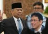 Suahasil Nazara Resmi Jadi Menteri Keuangan, Gantikan Purbaya Yudhi Sadewa Suahasil Nazara dilantik sebagai Menteri Keuangan menggantikan Purbaya Yudhi Sadewa, Senin (14/9/2026) di Istana Negara, Jakarta.Foto: Youtube Sekretariat Presiden