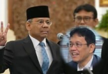 Suahasil Nazara Resmi Jadi Menteri Keuangan, Gantikan Purbaya Yudhi Sadewa Suahasil Nazara dilantik sebagai Menteri Keuangan menggantikan Purbaya Yudhi Sadewa, Senin (14/9/2026) di Istana Negara, Jakarta.Foto: Youtube Sekretariat Presiden