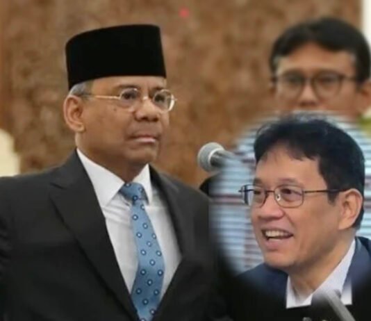 Suahasil Nazara Resmi Jadi Menteri Keuangan, Gantikan Purbaya Yudhi Sadewa Suahasil Nazara dilantik sebagai Menteri Keuangan menggantikan Purbaya Yudhi Sadewa, Senin (14/9/2026) di Istana Negara, Jakarta.Foto: Youtube Sekretariat Presiden