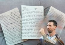 Messi Resmi Mundur dari Timnas Argentina: “Waktunya Telah Tiba” Lionel Messi resmi mengumumkan pensiun dari Timnas Argentina setelah lebih dari dua dekade membela La Albiceleste. Foto: Tangkapan Layar IG Leomessi