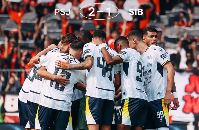 Kekalahan Persib dari Persija di SUGBK. Foto: Dok. Instagram Persib