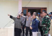 Gunung Sinabung Siaga, 176 Personel Polri Disiapkan untuk Amankan Warga di Karo Personel gabungan disiagakan untuk penanganan aktivitas Gunung Sinabung di Kabupaten Karo. Foto: Harnas.id