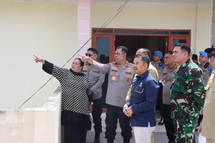 Personel gabungan disiagakan untuk penanganan aktivitas Gunung Sinabung di Kabupaten Karo. Foto: Harnas.id