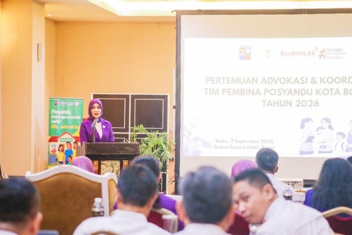 Pertemuan Advokasi dan Koordinasi Tim Pembina Posyandu Kota Bogor Tahun 2026. Foto: Pemkot Bogor