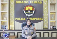 Abu Vulkanik Anak Krakatau Mengintai, Polda Lampung Siapkan Tim hingga Rumah Sakit Rujukan Kabid Humas Polda Lampung Kombes Pol Yuni Isawandari Yuyun. Foto: Polda Lampung