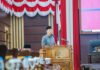 Kebakaran TPAS Galuga Belum Padam, 400 Personel Dikerahkan dan Water Bombing Disiapkan Wali Kota Bogor Dedie A. Rachim mengatakan penanganan kebakaran menjadi lebih intensif sejak Jumat malam. Hal itu disampaikan Dedie seusai mengikuti Rapat Paripurna DPRD Kota Bogor di Gedung DPRD Kota Bogor, Sabtu (12/9/2026). Foto: Pemkot Bogor