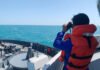 Gelombang 2,5 Meter, Kapal Polri Tetap Sisir Laut Cari Korban KM Virgo Kapal Polri Menyisir Perairan dalam Operasi Pencarian Korban KM Virgo Transport 8. Foto: Polri