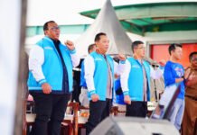 Desk Ketenagakerjaan Polri Tangani 358 Perkara, 4.236 Buruh Kembali Bekerja Kapolri Hadiri HUT ke-53 FSP TSK KSPSI AGN di Sukabumi. Foto: Polri