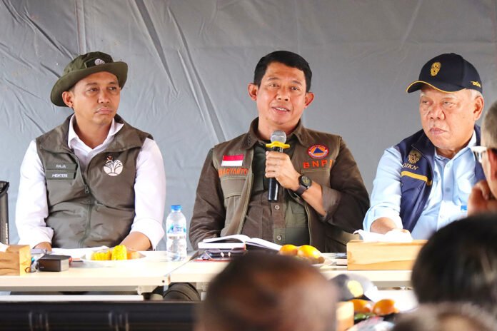 Penanganan Kebakaran Hutan dan Lahan di Kawasan IKN, Kalimantan Timur. Foto: BNPB