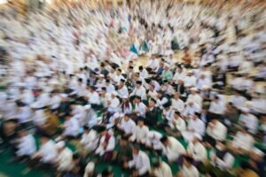 Suasana doa dan dzikir bersama yang digelar Pemerintah Kota Bogor di Masjid Al Isra, Rabu (16/9/2026). Foto: Harnas.id/ Ano Suwarno