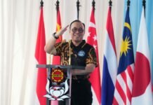 382 Peserta, 20 Negara, Cikeas Mendunia! Wakapolri Buka Kapolri Cup II Wakapolri Komjen Pol. Dedi Prasetyo membuka International Open Indoor Skydiving Championships Kapolri Cup II 2026 di Wind Tunnel Korps Brimob Polri, Cikeas, Kabupaten Bogor, Kamis (17/9/2026). Foto: Harnas.id