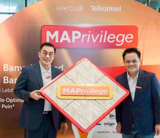 Telkomsel dan MAP Hadirkan MAPrivilege, Pelanggan Bisa Nikmati Beragam Benefit Gaya Hidup Telkomsel dan MAP meluncurkan MAPrivilege, program yang memberikan akses berbagai manfaat gaya hidup dari ekosistem ritel MAP melalui aplikasi MyTelkomsel bagi pelanggan yang memenuhi kriteria. Foto: Harnas.id