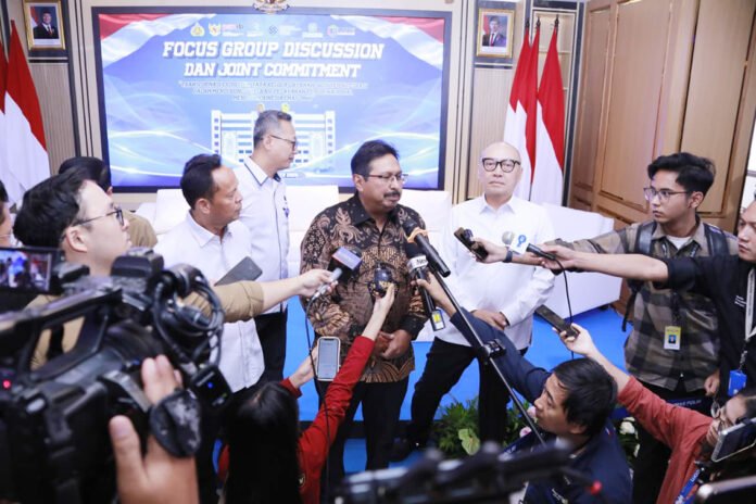 FGD transformasi layanan SKCK Polri bersama kementerian dan lembaga di Jakarta. Foto: Harnas.id