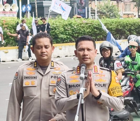 Aksi Buruh di Dukuh Atas Berlangsung Tertib, Polda Metro Jaya Beri Apresiasi Kabidhumas Polda Metro Jaya Kombes Pol Budi Hermanto. Foto: Polri
